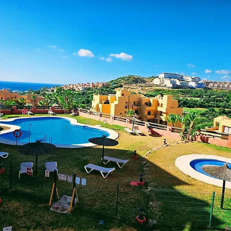 Apartment Duquesa 2 Bed Sleeps 6 Overlooking Pool With Magnificent Sea Views
